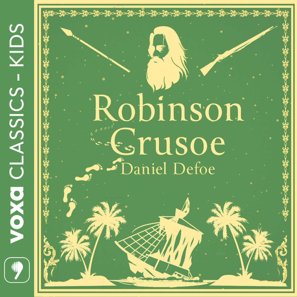 Robinson Crusoe (adaptare), Audiobook fotografia produsului
