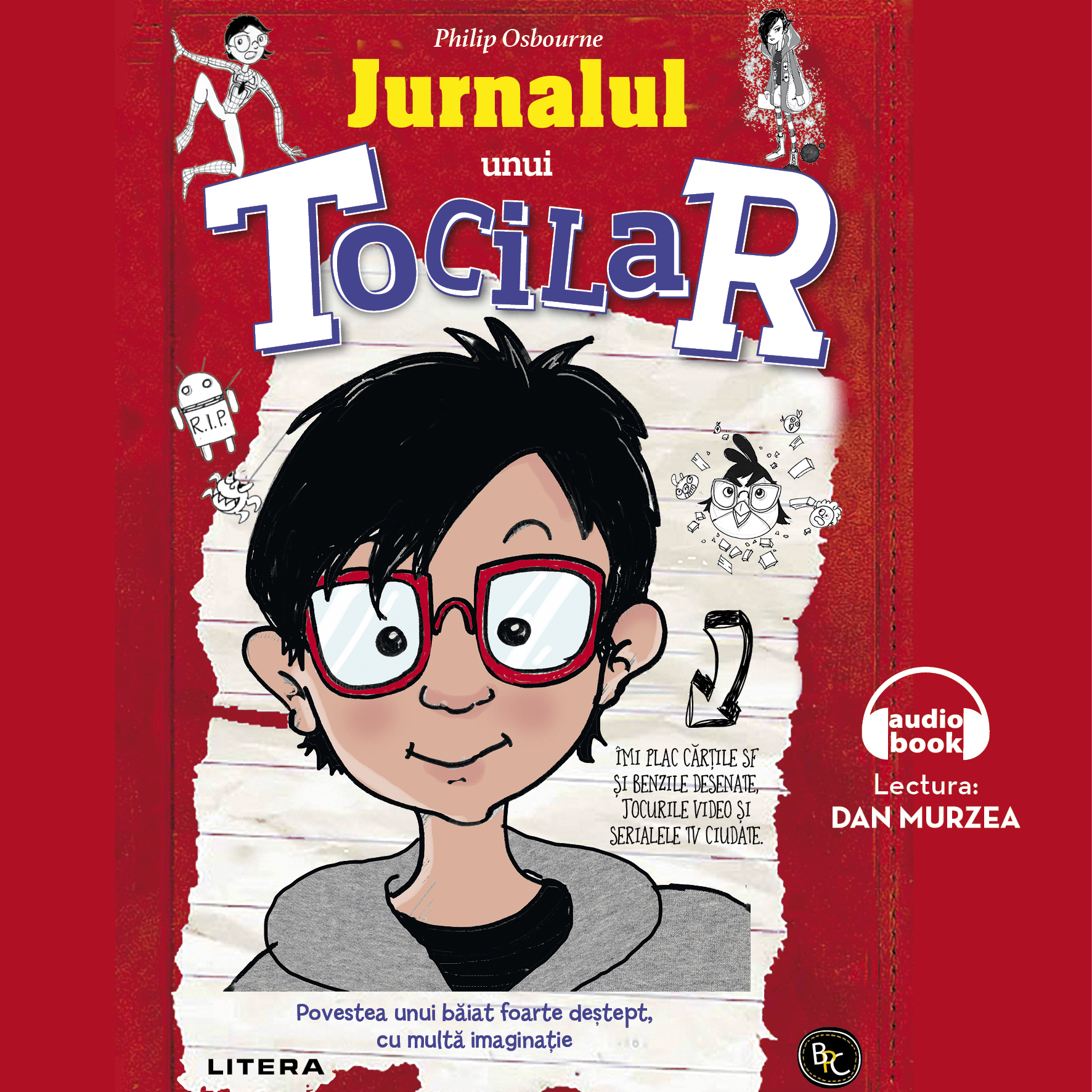 Jurnalul unui tocilar, Audiobook fotografia produsului