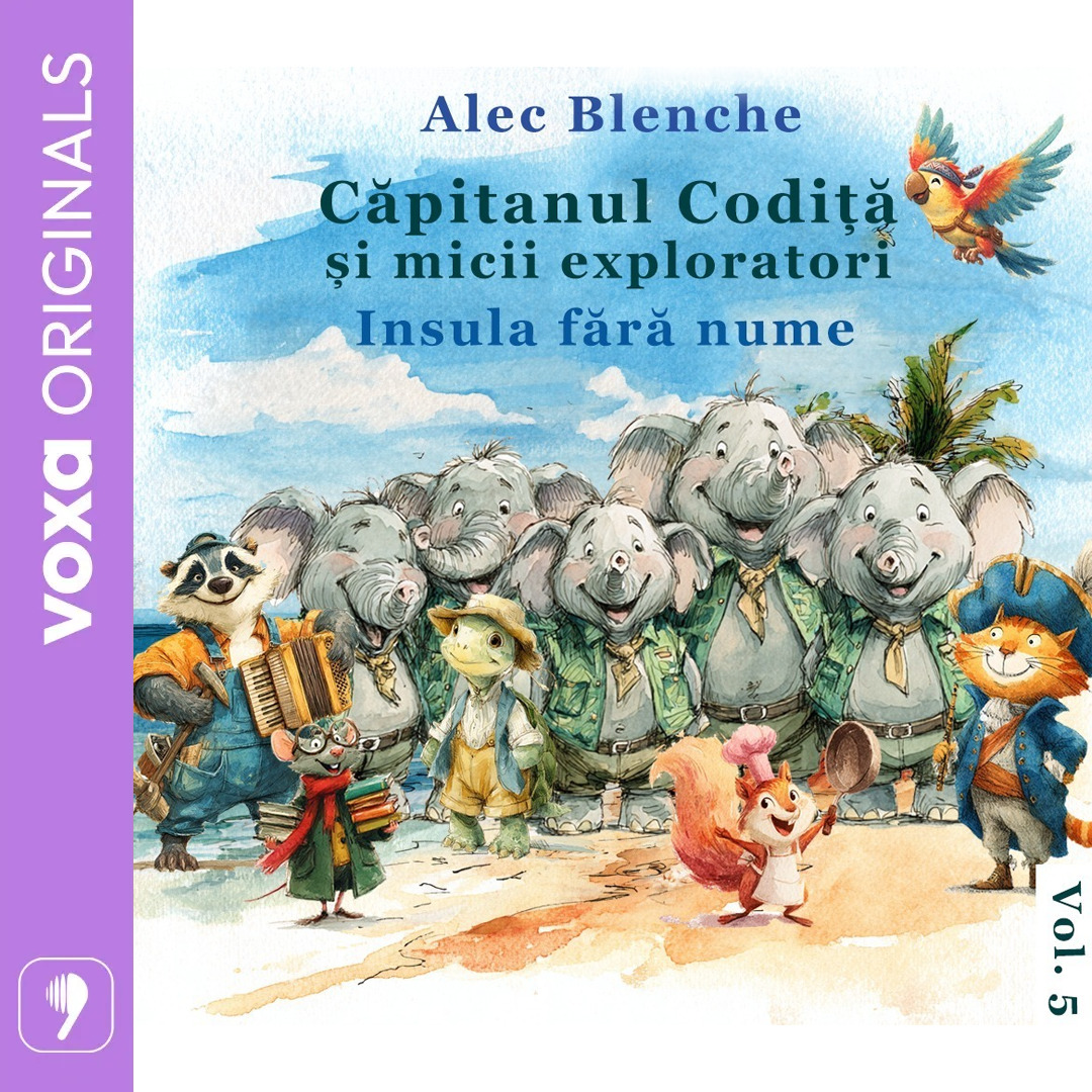 Capitanul Codita si micii exploratori - Volumul 5 - Insula fara nume, Audiobook фото продукта