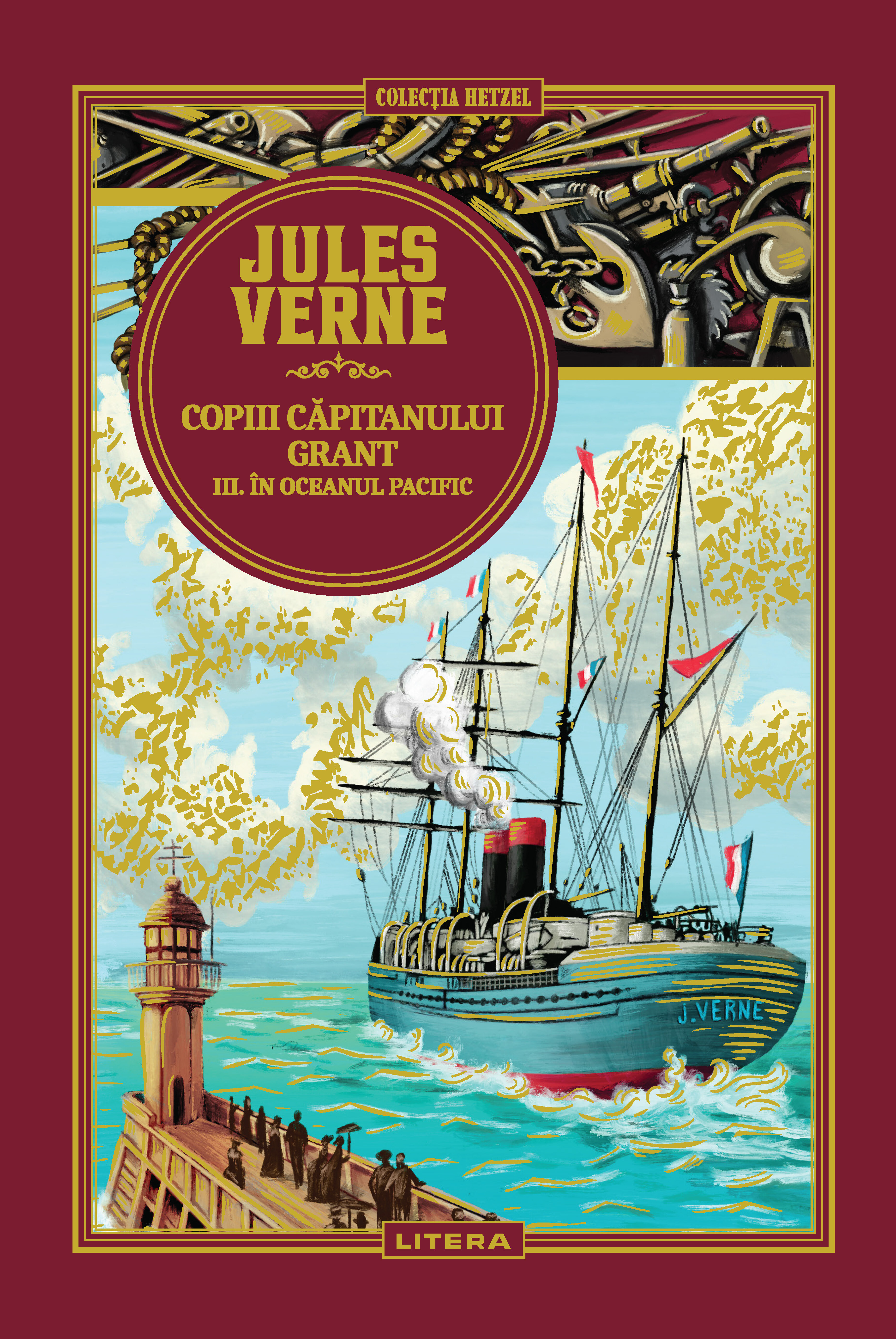 Jules Verne. Copiii capitanului Grant. III. In Oceanul Pacific, eBook fotografia produsului