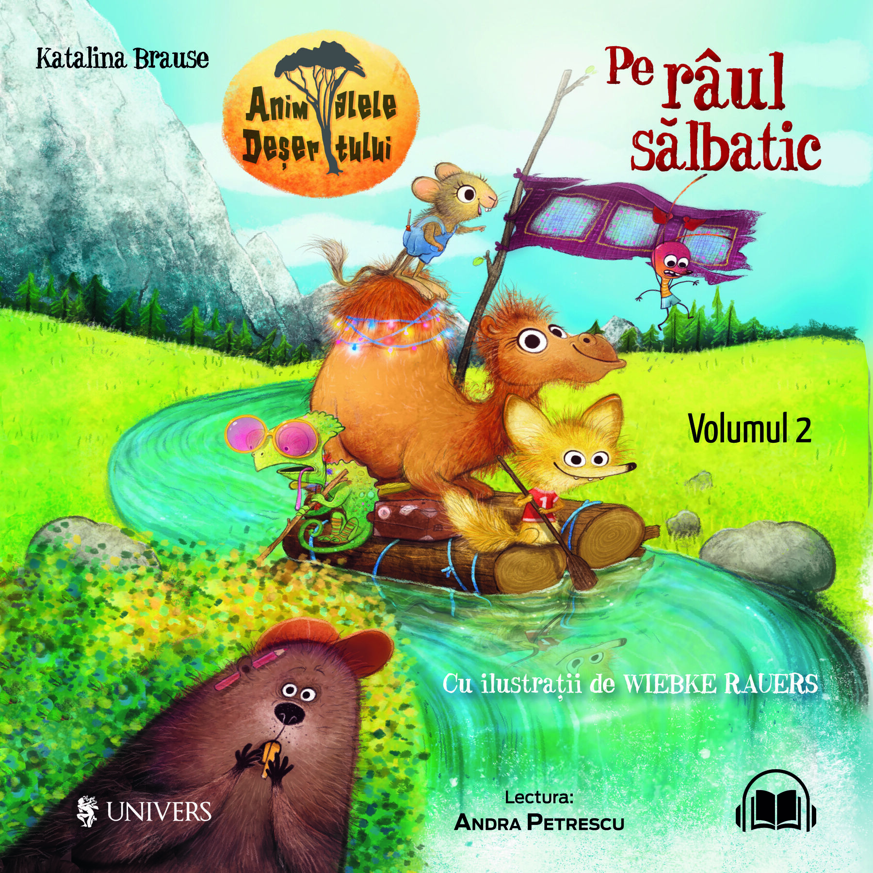 Animalele desertului vol. 2 - Pe raul salbatic, Audiobook fotografia produsului