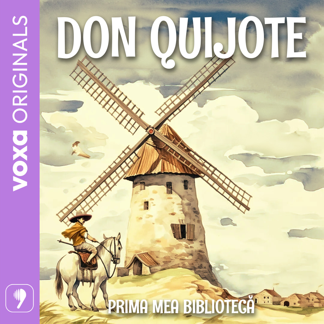 Don Quijote de la Mancha, Audiobook fotografia produsului