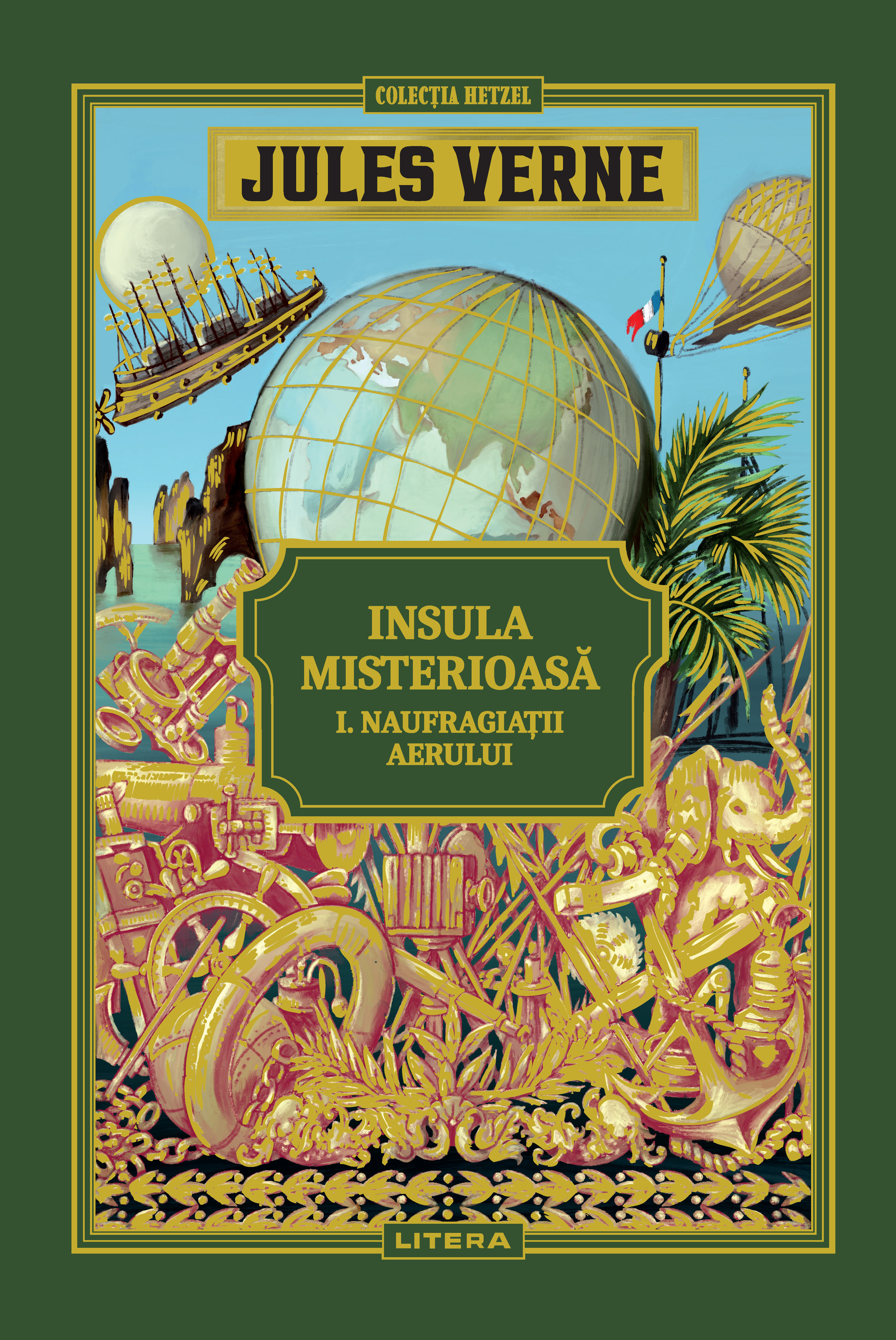 Jules Verne. Insula misterioasa. I. Naufragiatii aerului, eBook