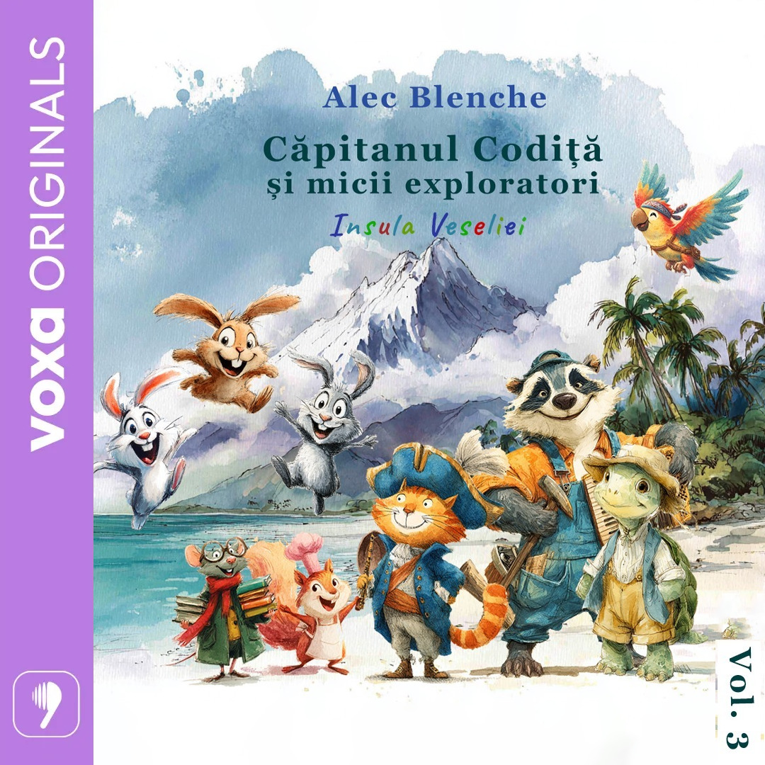 Capitanul Codita si micii exploratori - Volumul 3 - Insula Veseliei, Audiobook фото продукта