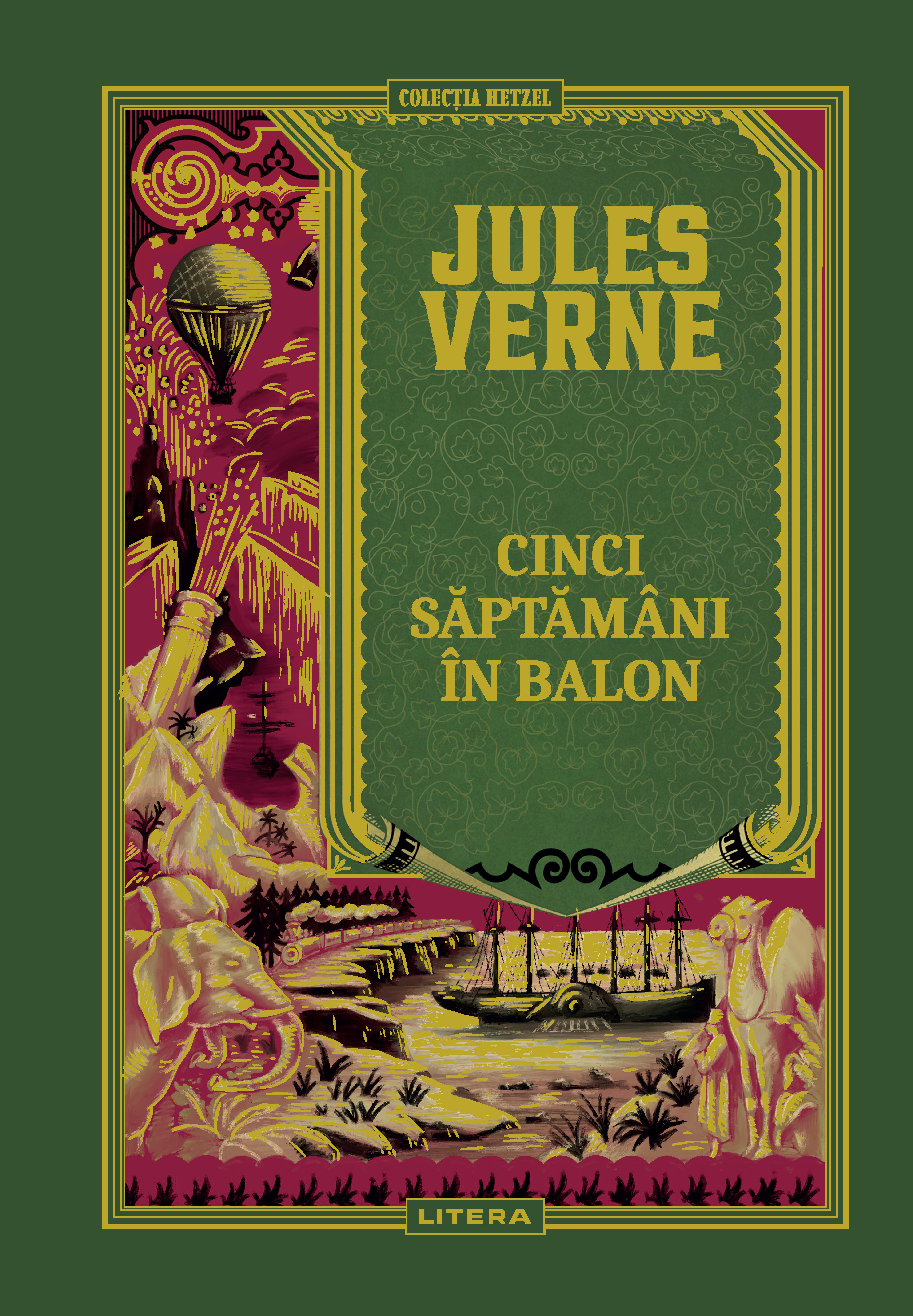 Jules Verne. Cinci saptamani in balon, eBook fotografia produsului